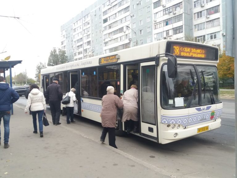 Движение общественного транспорта по новому мосту