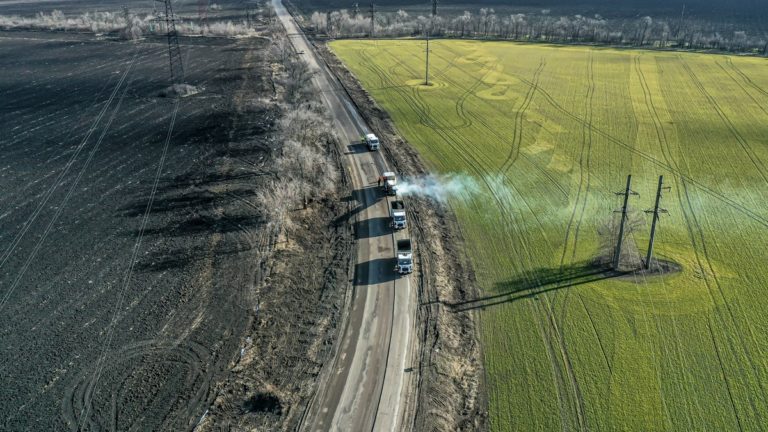 Ремонт на одній з трас Запоріжжя майже завершено