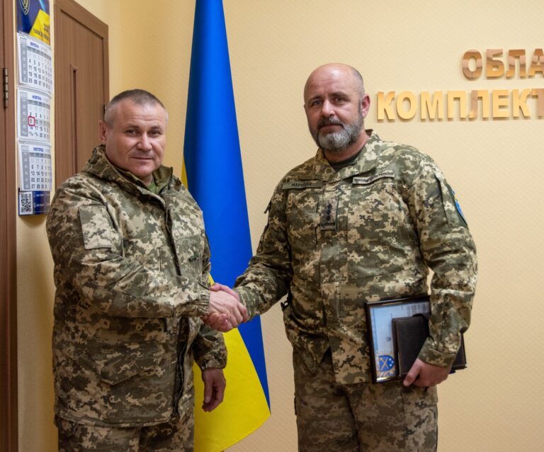 У Запоріжжі представили нового начальника ТЦК та СП