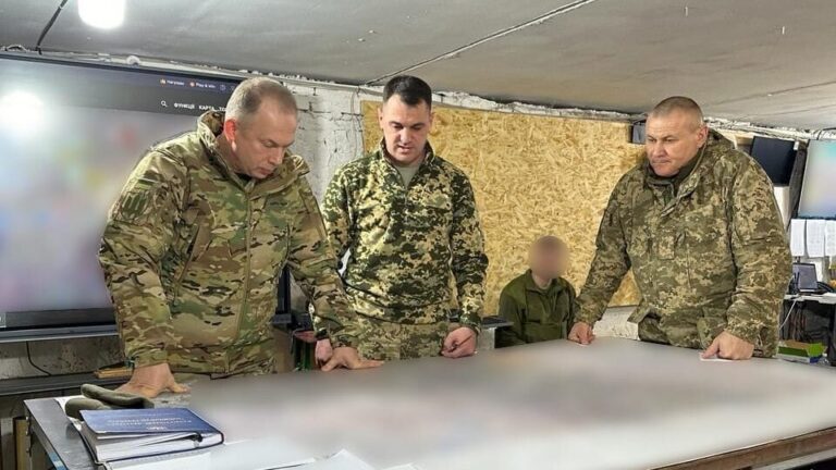 Головнокомандувач ЗСУ Олександр Сирський відвідав Запорізький напрямок