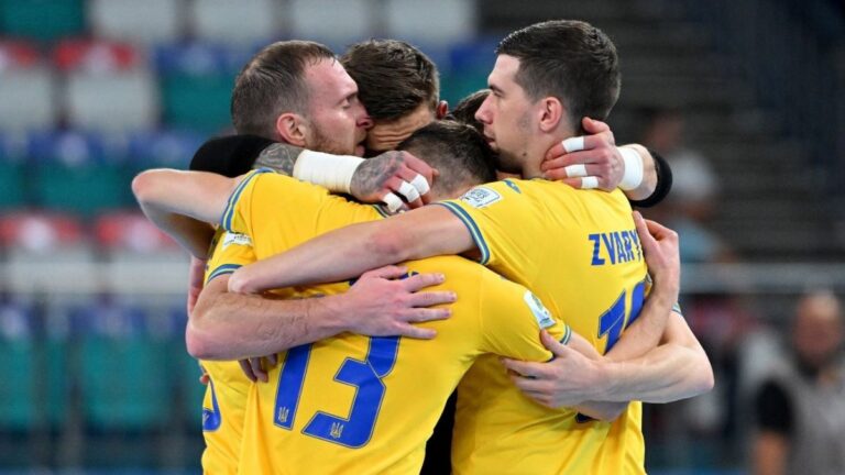Уперше в історії Україна здобула «бронзу» на чемпіонаті світу з футзалу