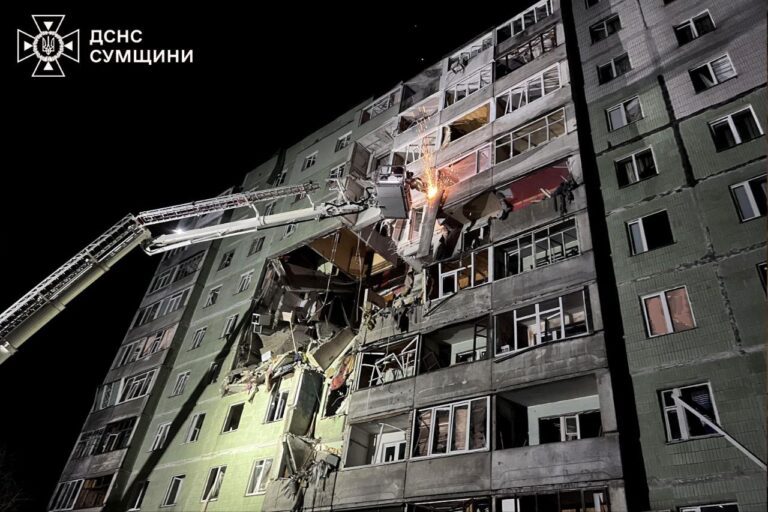 Атака на Суми: що відомо про наслідки удару дронами
