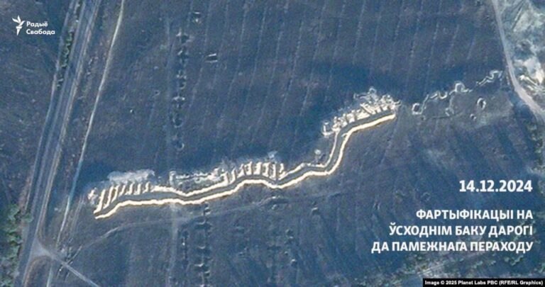 Біля білорусько-литовського кордону зʼявилися військові окопи — «Радіо Свобода»